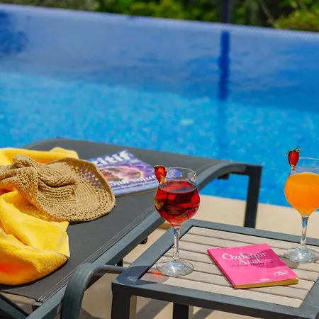 Gloss Kapali Isitmali Havuzlu Tatil Villasi Villa