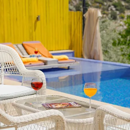 Gloss Kapali Isitmali Havuzlu Tatil Villasi * Kas